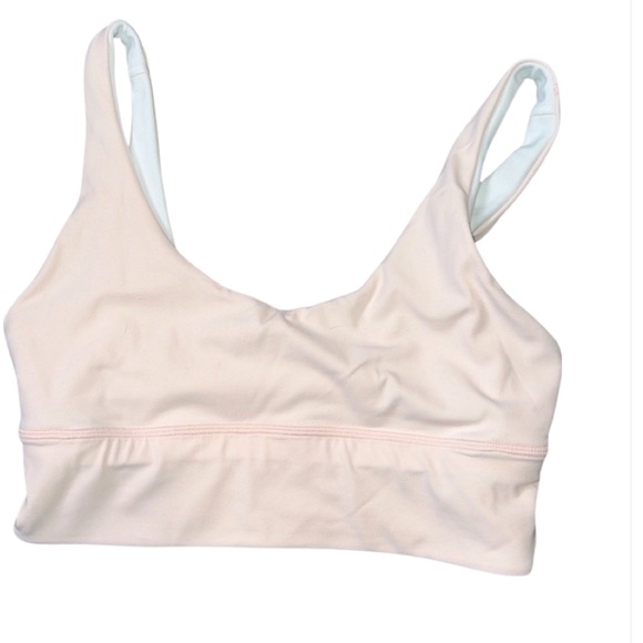 lululemon athletica Tops - lululemon Align Bra Light Support. Strawberry milkshake and white reversible.